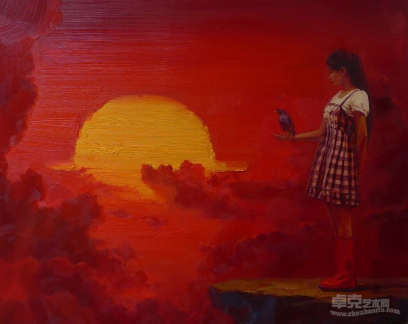 我把青春献给谁 （十）120x150cm 2012 油画