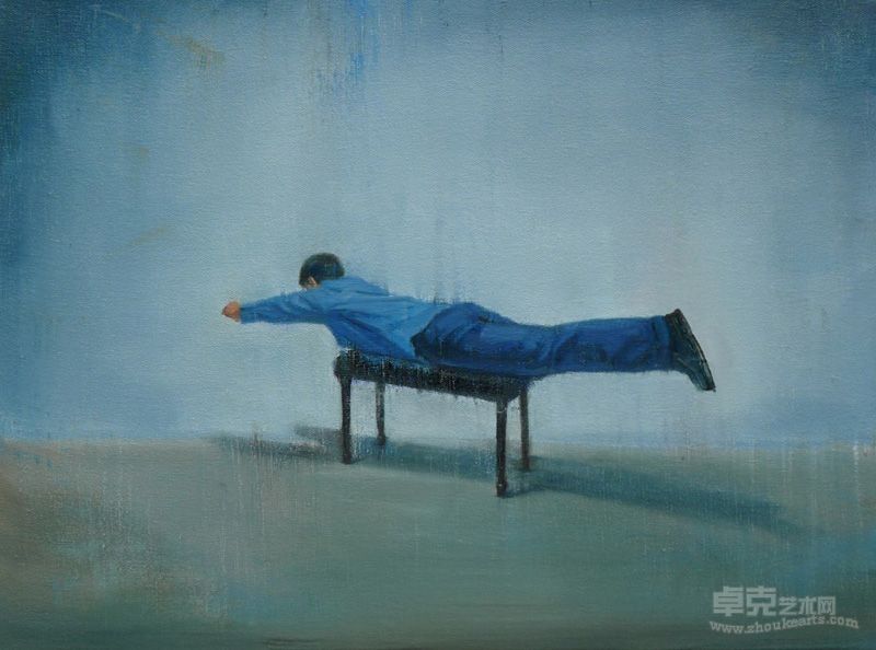 不肯愈合 60x80cm 2011 油画