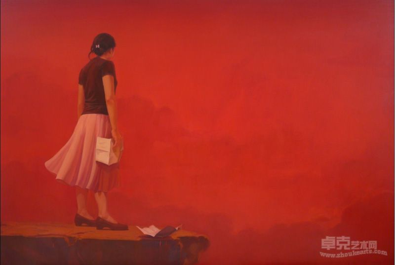 我把青春献给谁（ 十一） 200x300cm 2012 油画