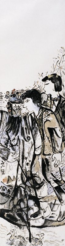 梦魇系列之三170cm。50cm2012年