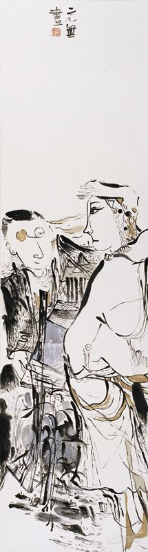 梦魇系列之一170cm。50cm2012年