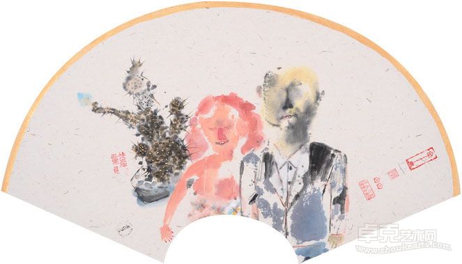 婚前婚后系列之四 46cm × 68cm 2012