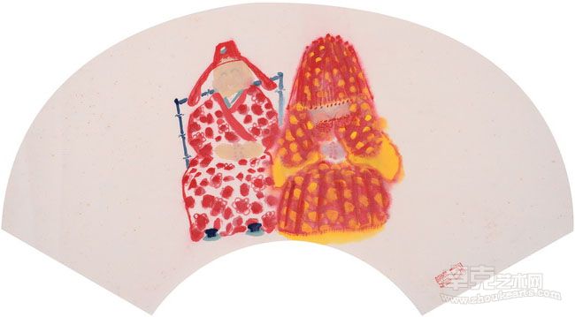 婚前婚后系列之一 46cm × 68cm 2012