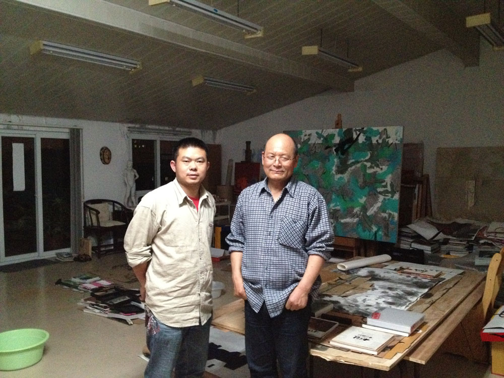 2012年5月在周长江教授工作室2