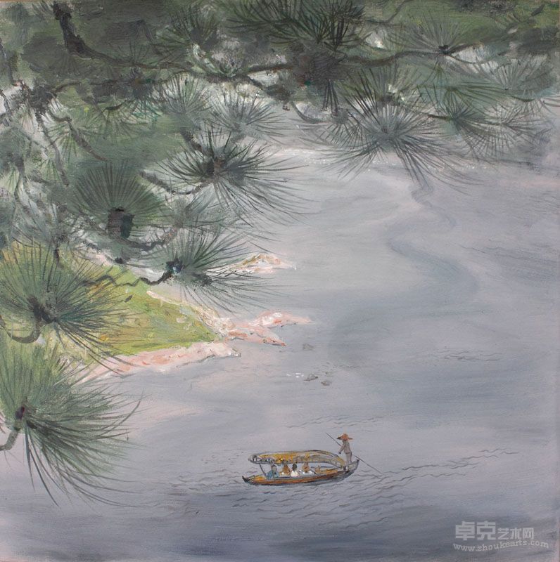心逐青山拟水流 80X80 2012