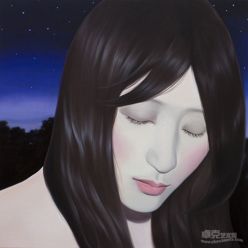 李玉文 黯淡星 100×100cm 布面油画 2012