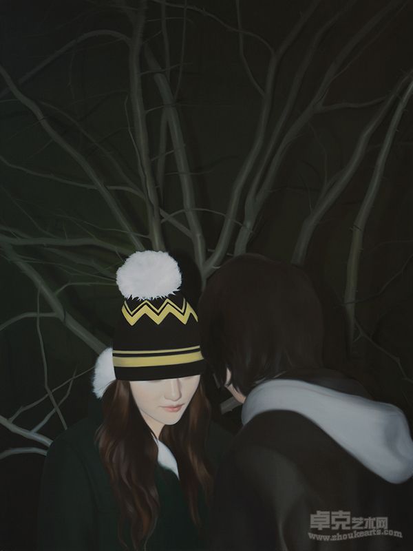 李玉文 去年的爱情  140×105cm 布面油画 2009