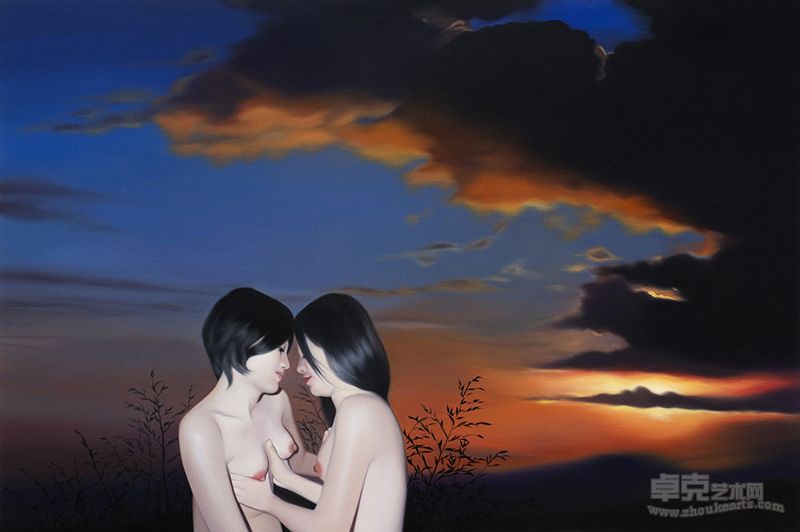 李玉文 昏 120×180cm 布面油画 2009