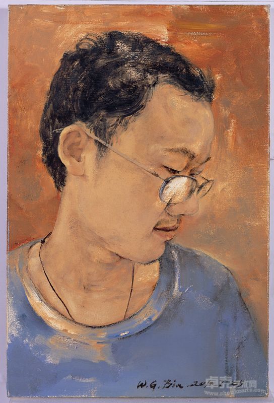 《bia~ng》 60cmX40cm 魏广斌 布面油彩  2010年