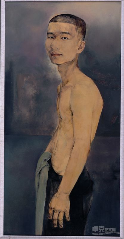 《大四NO.1》  120cmX60cm  魏广斌 布面油彩  2010年