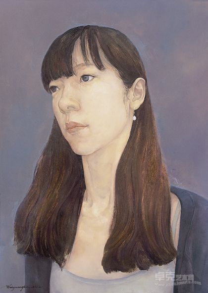 填钿  70cmx50cm   魏广斌 布面油画  2012  魏广彬