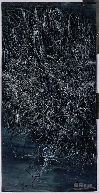 《冷酷异境之三》  100X200cm  布面油画  2011年3月 梁均梓