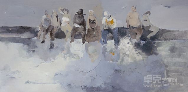 《新伊甸园之一》 200X100CM 2009年 叶惠玲