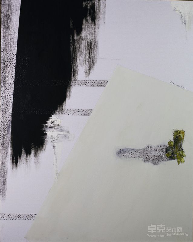 《8点45分》  150cm x130cm余玛丽  2009年12月 布面油画
