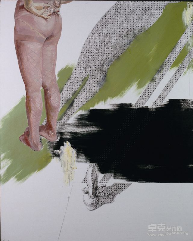 《21点32分》 150cm x130cm  余玛丽  2010年04月  布面油画