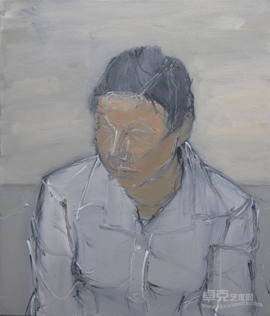 〈睡眠与失眠〉之二50x60cm 张志锋 2010