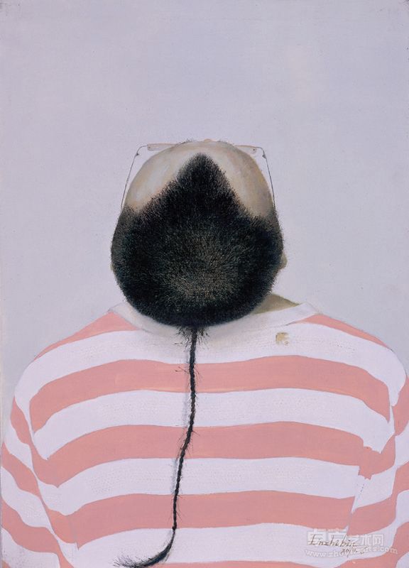 《表情系列三 1》50X70  布面油彩  2010 林志彬