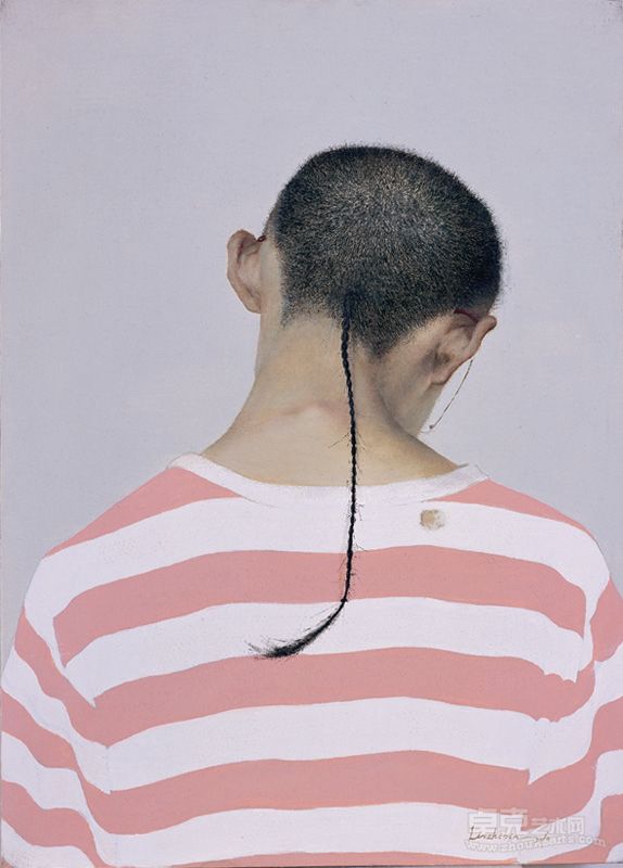 《表情系列三 4》50X70  布面油彩  2010 林志彬