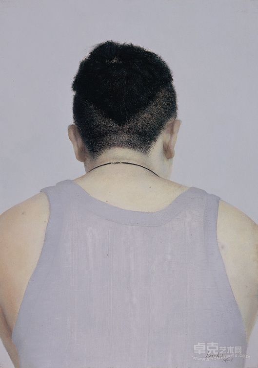 《表情系列四 1》50X70  布面油彩  2010 林志彬