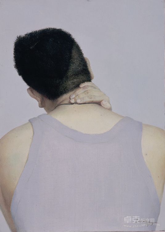 《表情系列四 2》50X70  布面油彩  2010 林志彬