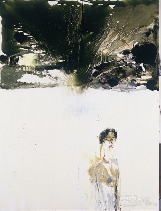 《谎言》肖武聪      210x158cm          布面油画 2010