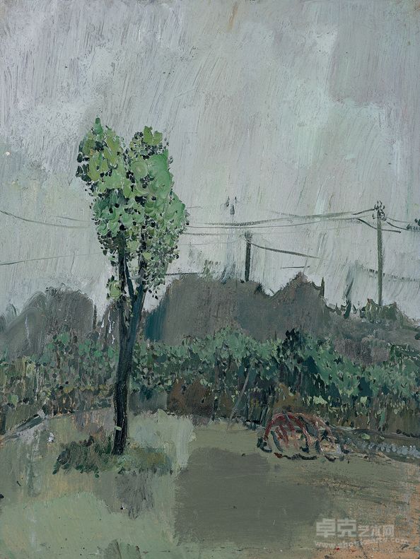 《原点·3》 50×60 布面油画 2012 阳磊