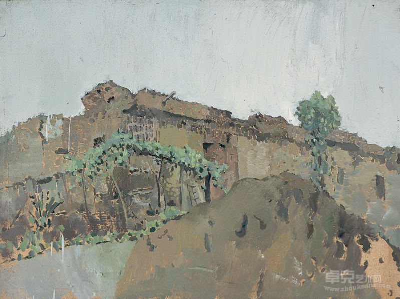 《原点·6》 50×60 布面油画 2012 阳磊