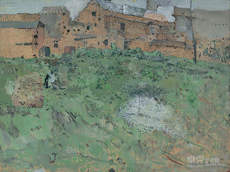《原点·8》 50×60 布面油画 2012 阳磊