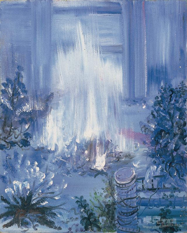 《无名火》 60×75cm 布面油画 2010年 马楚炳