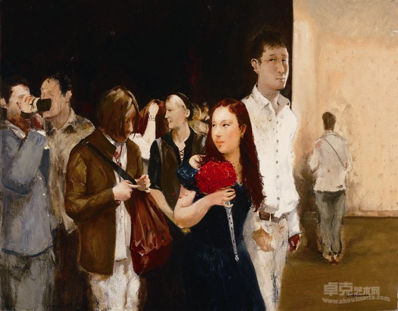 《洛丽塔的婚礼》75X60cm2009.tif-93823 刘晟