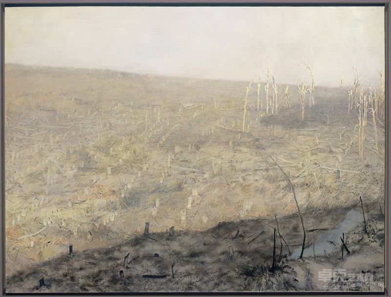 《南崖头1》 135X180  布面油画  2011年 岳海喜