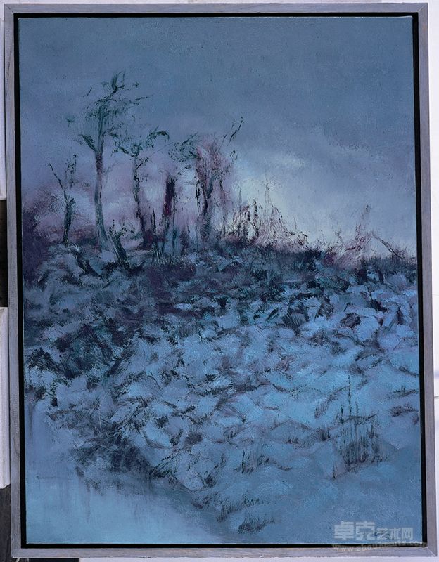 《像岩石一样活着》  120x90cm 布面油画  2011年 孙佳兴