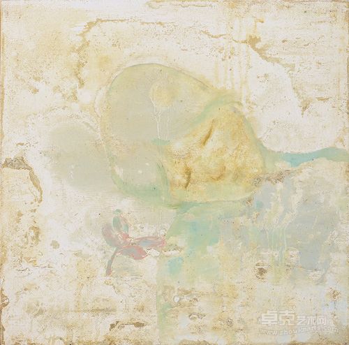 《影子·1》  50X50  布面油画  2012年 于慧岭