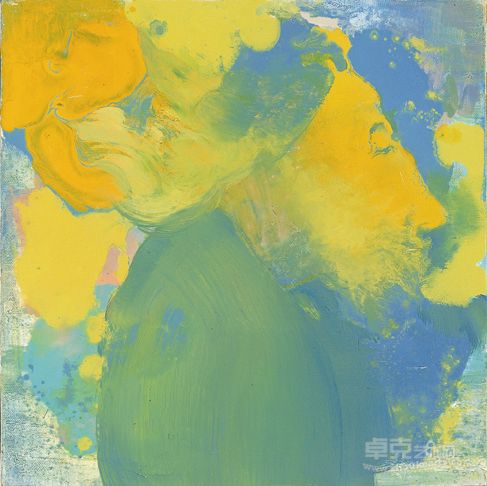 《影子·4》  50X50  布面油画  2012年 于慧岭