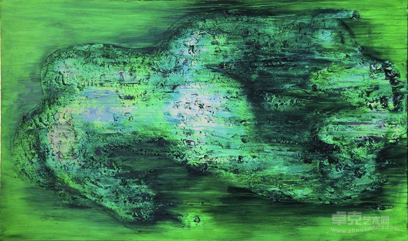 作品名称  斑驳的背影 作品尺寸 150X90X6CM 作品材质  塑形膏 丙烯 创作年代 2011