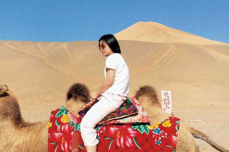 2006年夏在新疆火焰山