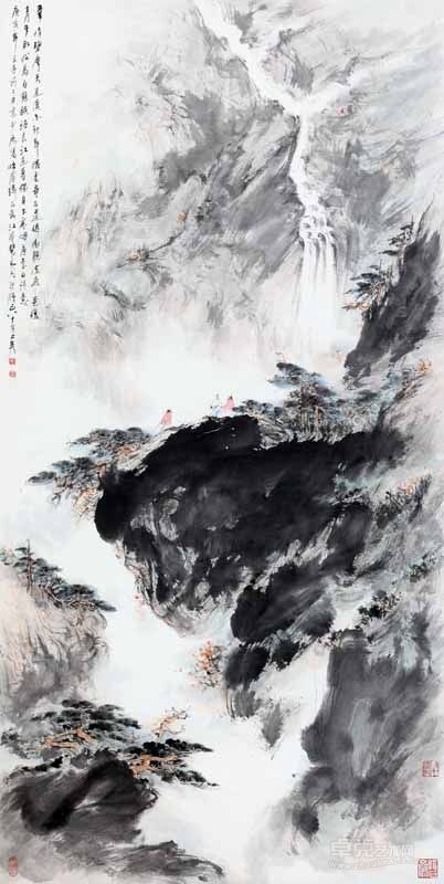 裴家同-羣壁峭摩天