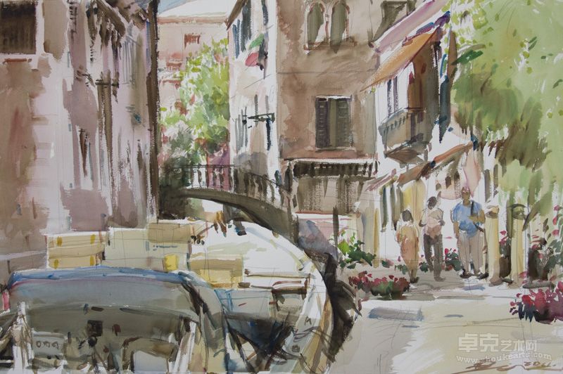 赵云龙《威尼斯印象NO14》98CMX66CM 2011年