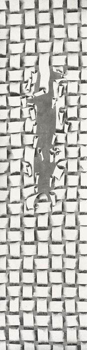 潘缨-虚构207,44_172cm 纸本水墨    2002年