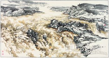 “黄河之子”解安宁水墨演绎“黄河情”