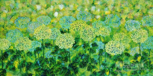 《花团锦簇》90·180cm