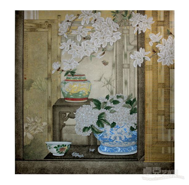 绣出春风愈清新115X117