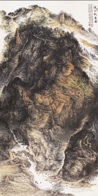 溪山秋意图