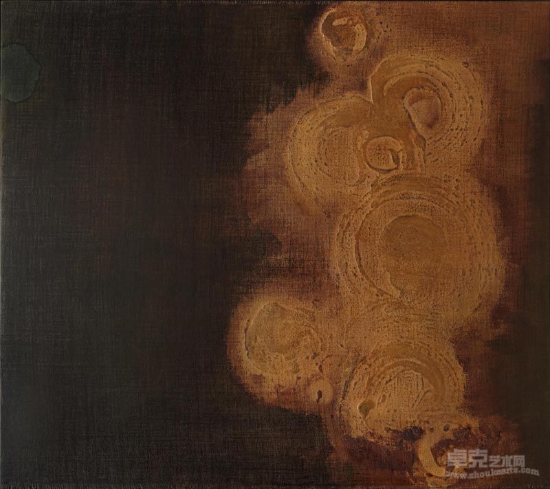 空相 160x180cm 大漆.木头.麻 2012