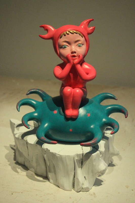 张宾 巨蟹座 玻璃钢着色 35×25×20cm 2012年