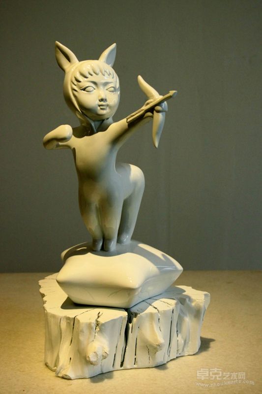张宾 射手座 玻璃钢着色 35×25×20cm 2012年
