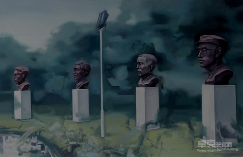 《英雄远去 Ⅰ》  106X69cm 2012