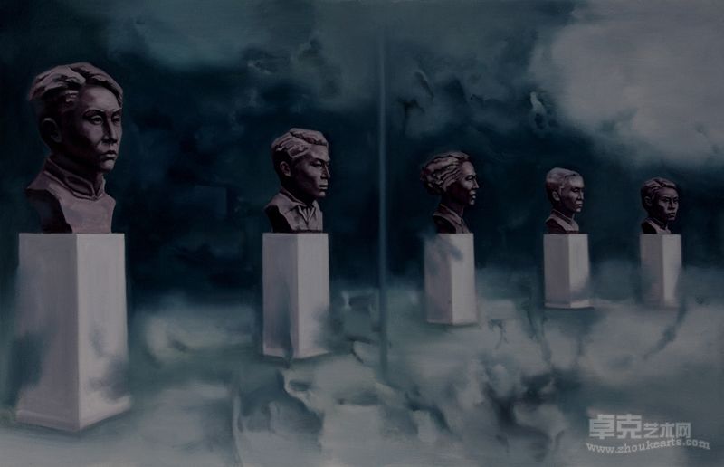 《英雄远去 Ⅲ》 106X69cm 2012