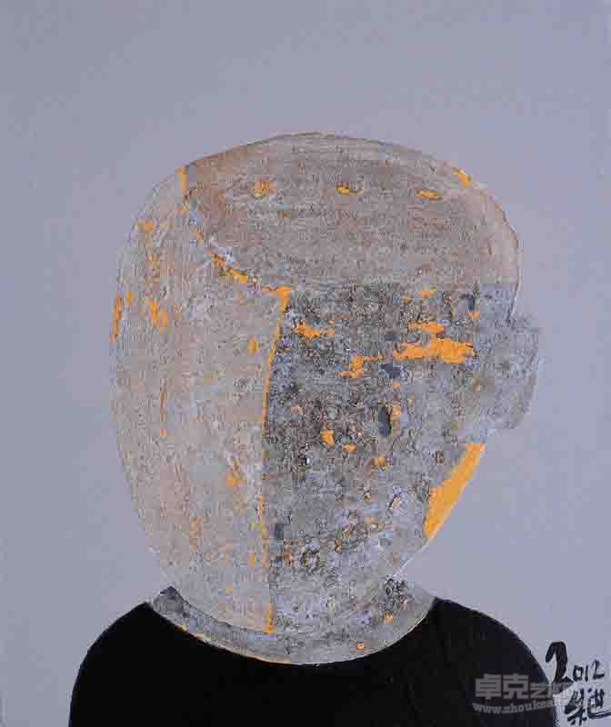 老二12.11，50x60cm2012年