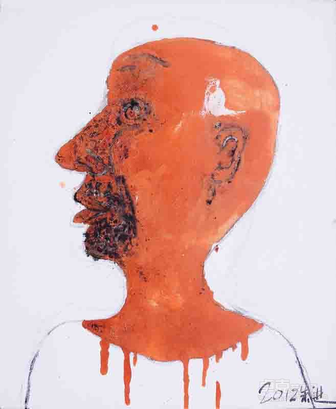 老二12.6，50x60cm2012年